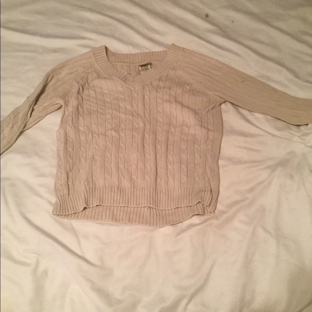 Tan sweater